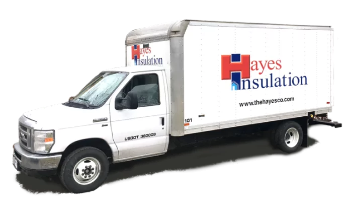 Hayes Company Insulation truck.