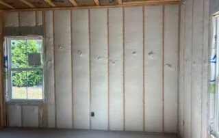 Bedroom wall insulation