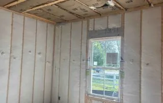 Ceiling and wall installation