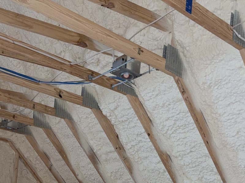 Eclipse Job 233 Craighead Ave. Rockwool Spray Foam.